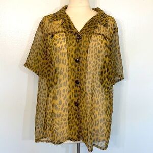 ASHLEY STEWART ANIMAL PRINTED